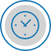 Analog clock icon